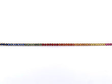 Load image into Gallery viewer, Rainbow Eternity Bracelet
