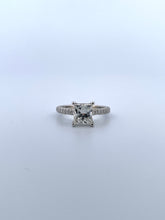 Load image into Gallery viewer, Princess Cut Engagement Ring
