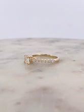 Load image into Gallery viewer, Cushion Engagement Ring -YG
