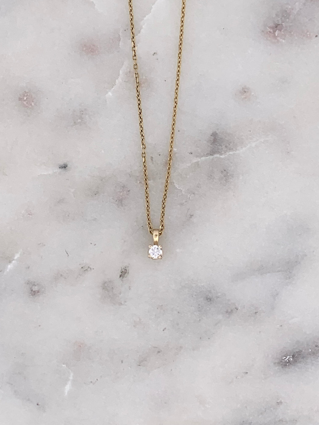 Small Diamond Pendant