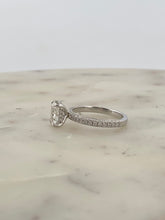 Load image into Gallery viewer, 2D Radiant Engagement Ring
