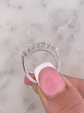 Load image into Gallery viewer, 2D Diamond Half Band
