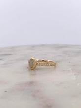 Load image into Gallery viewer, Bezel Opal Ring
