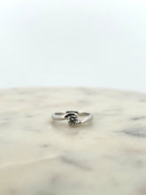 Load image into Gallery viewer, Curved Solitaire Engagement- WG

