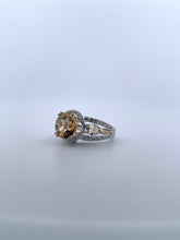 Load image into Gallery viewer, Citrine Two Tone Ring
