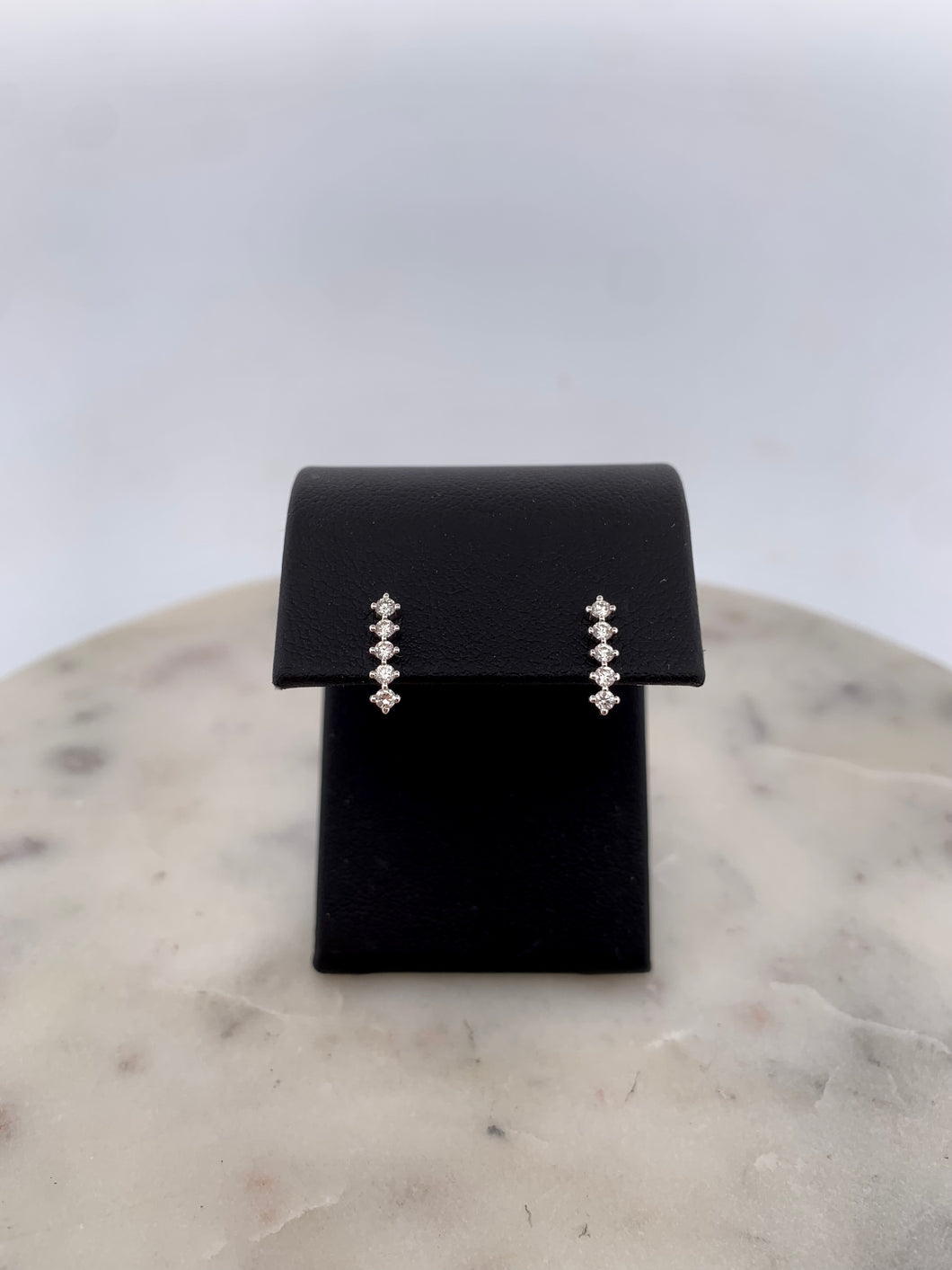 Dangle 5 Stone Earring