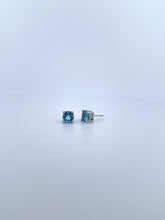 Load image into Gallery viewer, Blue Zircon Earrings

