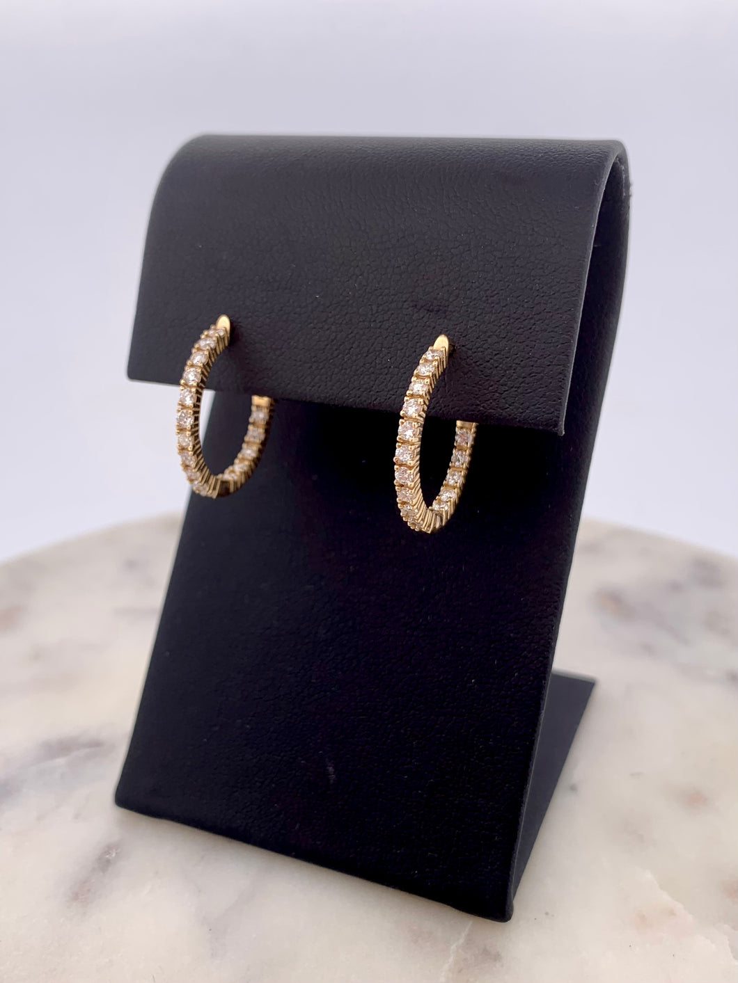 2D Diamond Hoops - YG
