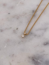 Load image into Gallery viewer, Diamond Pendant &amp; Necklace- 18k

