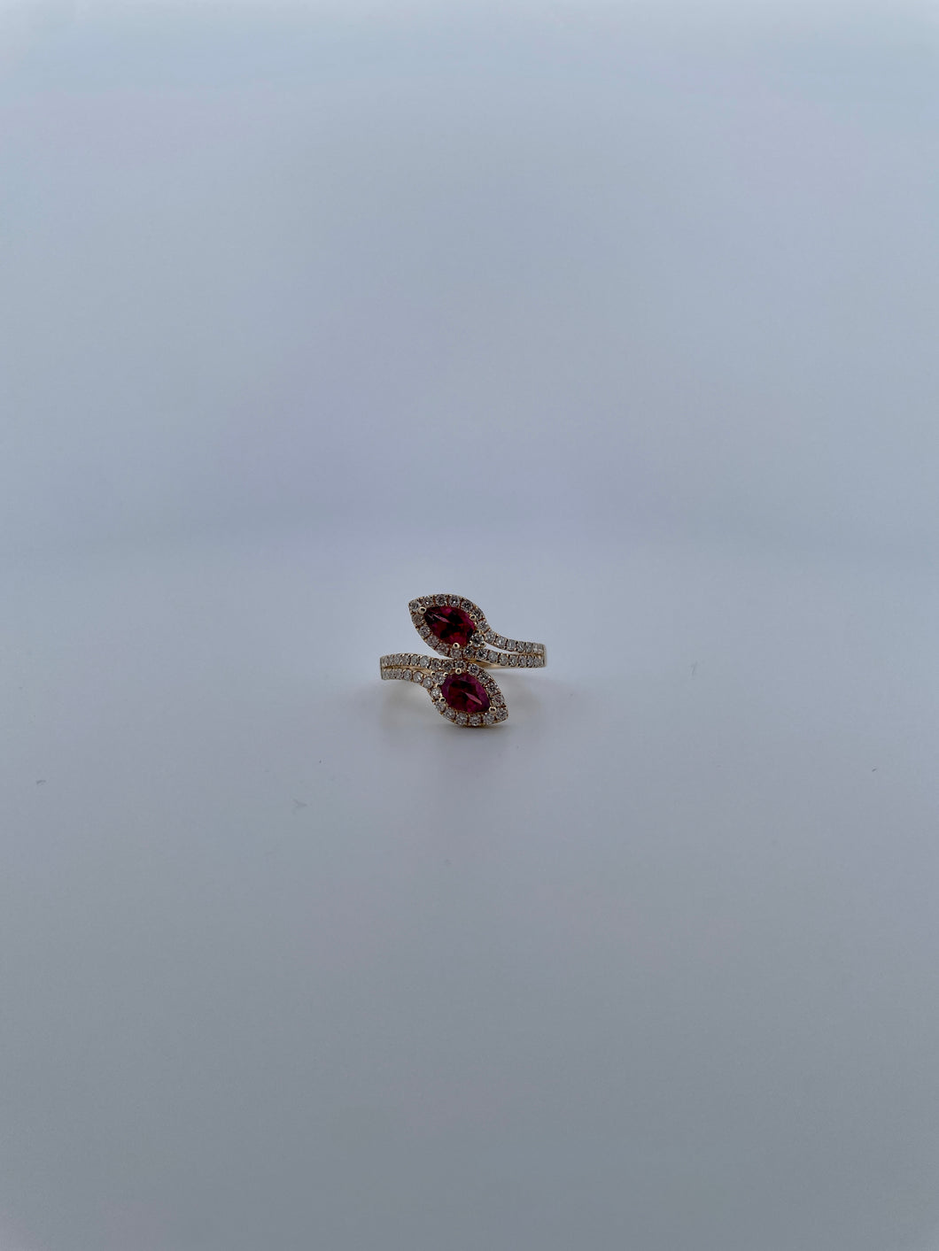 Leaf Diamond Ring