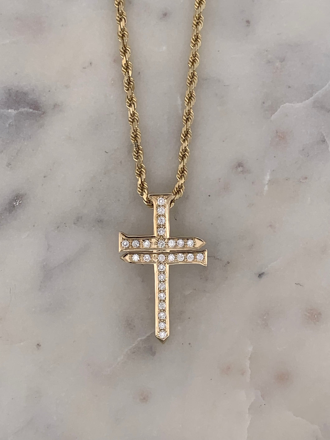 Nail Diamond Cross- Small