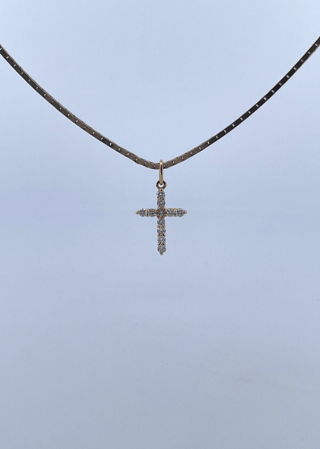 Micro Diamond Cross