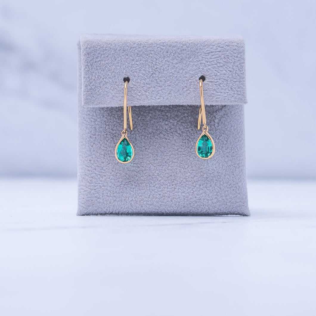 Emerald Dangles