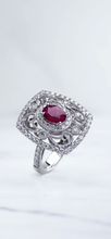 Load image into Gallery viewer, Ruby Filigree
