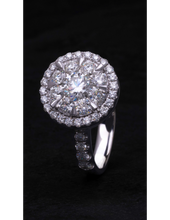 Load image into Gallery viewer, Cluster Engagement Ring

