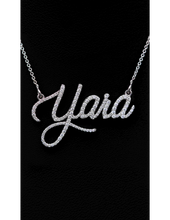 Load image into Gallery viewer, Custom Diamond Name Pendant
