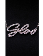 Load image into Gallery viewer, Custom Diamond Name Pendant
